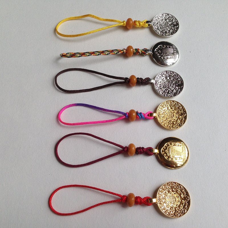 Jiugong Gossip ten Phases At Ease With Zodiac Mini-Style-listed Waist Card Buddha Pearl 2 1cm