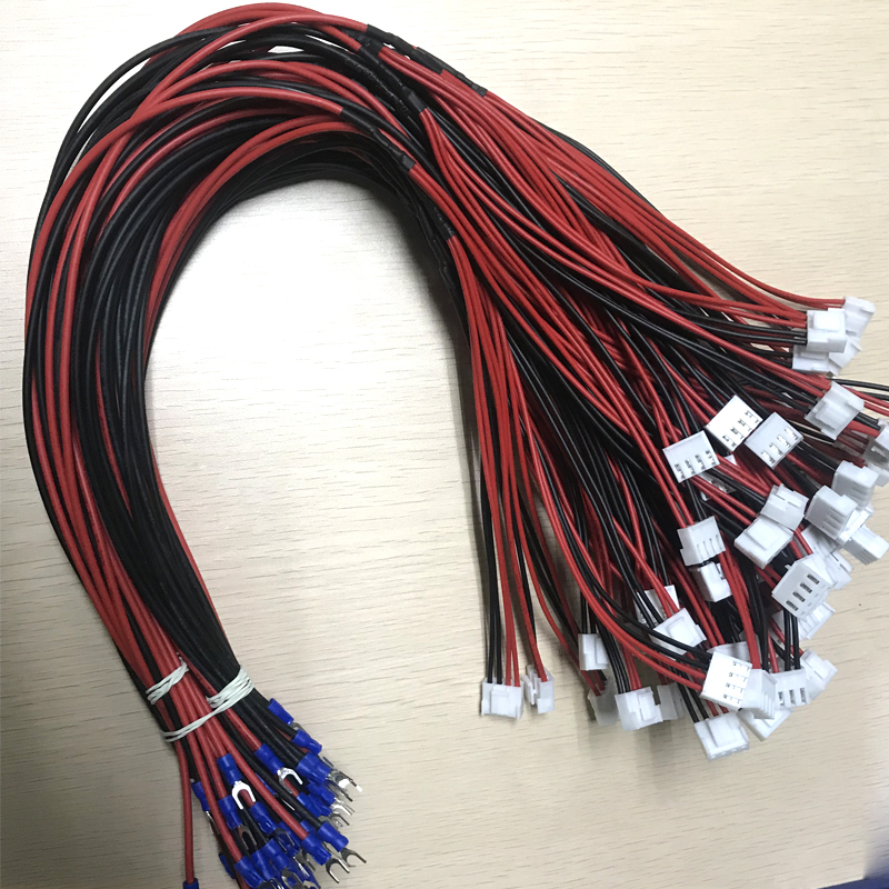 LED display U-shaped terminal line 1 to 2 black and red lines 5V one to two power lines indoor and outdoor full-color universal