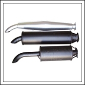 Lai Gong Lu Gong Mingyu Fu Kai Lu Yu forklift silencer exhaust pipe 2 holes 4 holes for two-cylinder four-cylinder engine