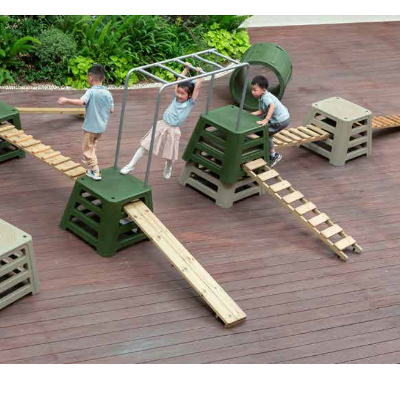 Kindergarten Outdoor Independent Climbing Games, Sensory Integration Toys, Balance Boards, Ladders, Swings, Sports Equipment