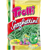 Немецкие конфеты Trolli с кислой гусеницей, кислой клубникой и антенной, 100 г, Пак Чанёль, bts, в том же стиле