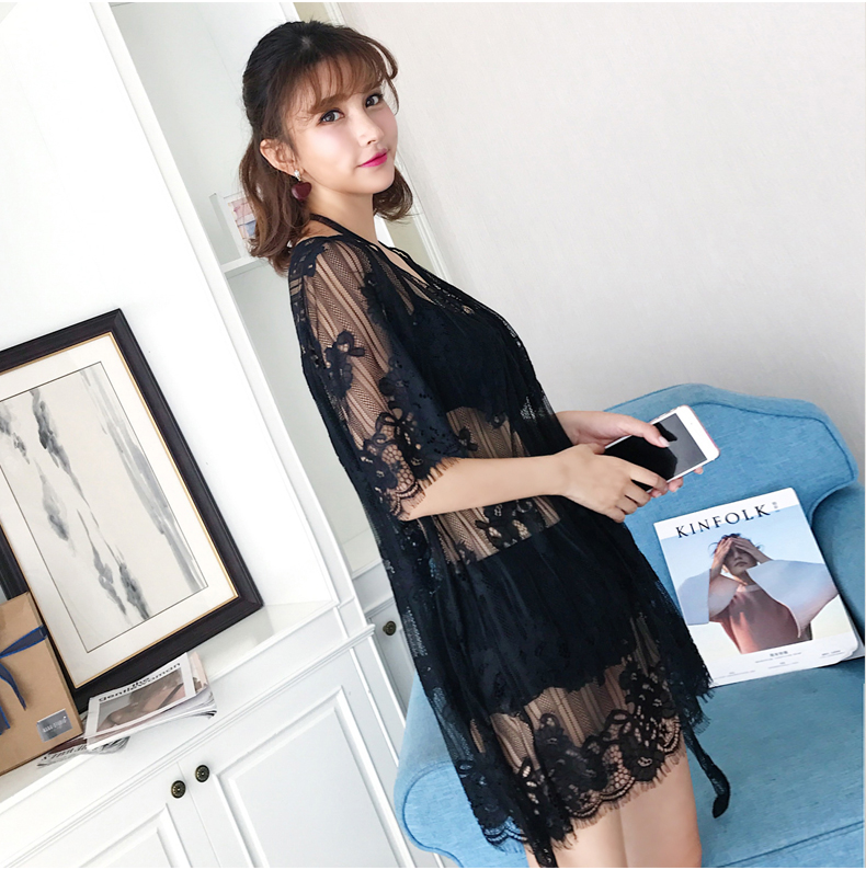 Áo tắm nữ ba mảnh váy xẻ ngực nhỏ thu thập che bụng gợi cảm là mỏng Hàn Quốc nhỏ nước nóng áo tắm mùa xuân đồ bơi nữ 2 mảnh kín đáo