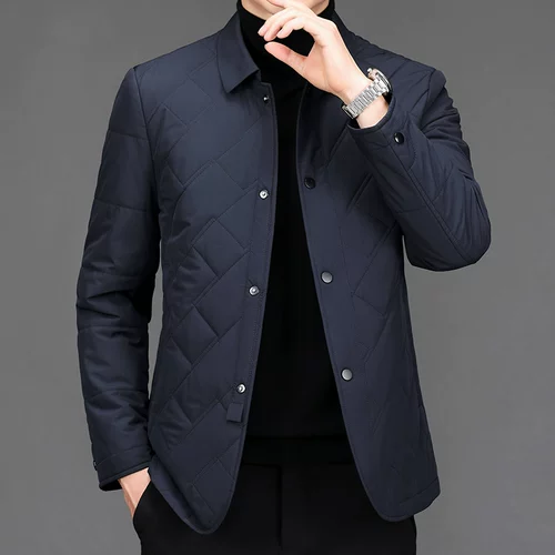 Мужская куртка, пуховик для отдыха, увеличенная толщина