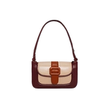 Мусс, сумка подмышку, белая сумка через плечо, небольшая сумка, сумка на одно плечо