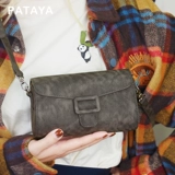 Pataya2024 Весна и летняя новая мини -цилиндрическая сумка Cambridge Baupties Орбарная мастерская сумка из -за бок