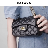 Модная сумка через плечо, цепь, в стиле Шанель, на цепочке