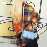 Pataya2024 Весна и летняя новая мини -цилиндрическая сумка Cambridge Baupties Орбарная мастерская сумка из -за бок