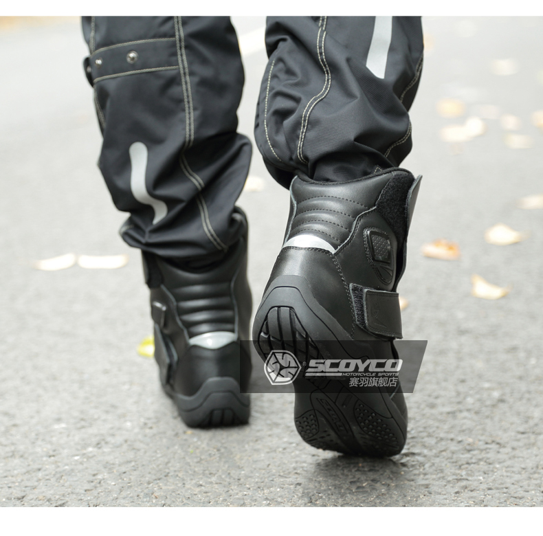 Bottes moto SCOYCO MBT011W - Ref 1389955 Image 18