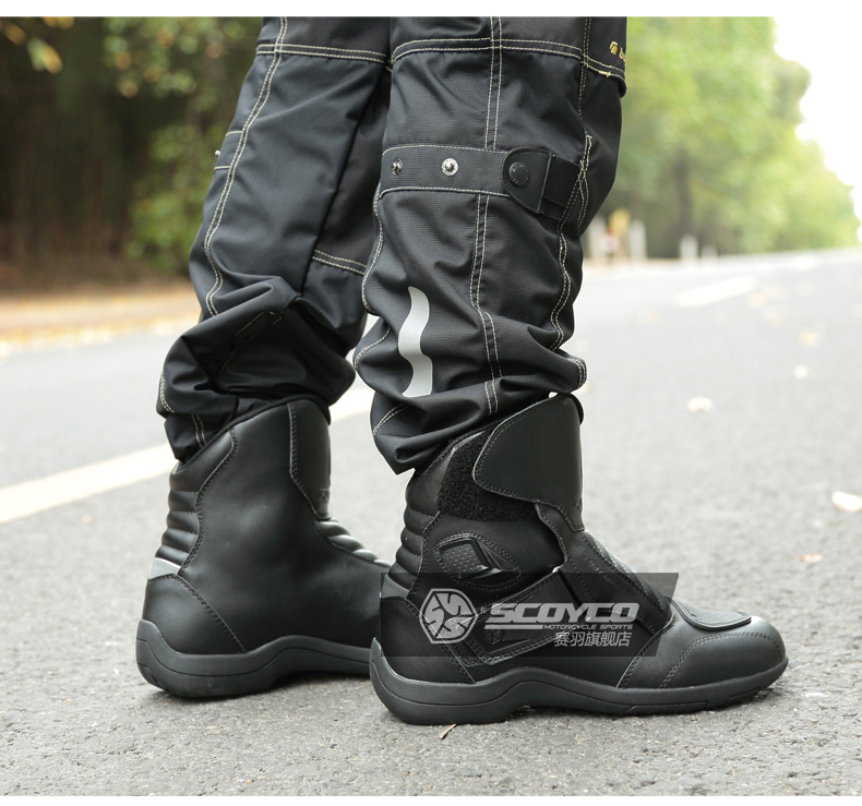 Bottes moto SCOYCO MBT011W - Ref 1389955 Image 17