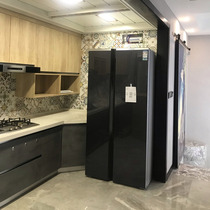 SIEMENS SIEMENS KX63ES56TI 630L Fine Control Constant Fresh Air-cooled Glass Two-Door Refrigerator