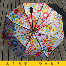 maxmango handmade sun umbrella sunscreen small black umbrella sun umbrella vinyl parasol Ultra-light double-layer umbrella sunscreen umbrella