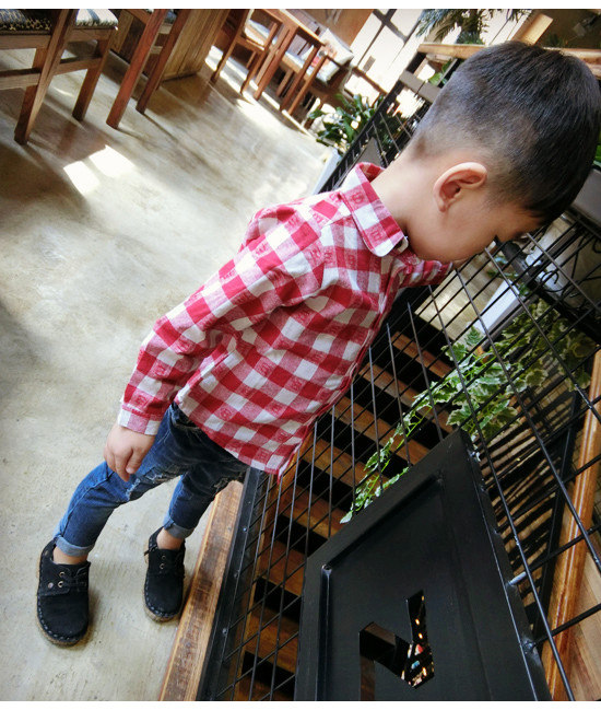 Chemise garcon à manche longue - Ref 2075485 Image 16