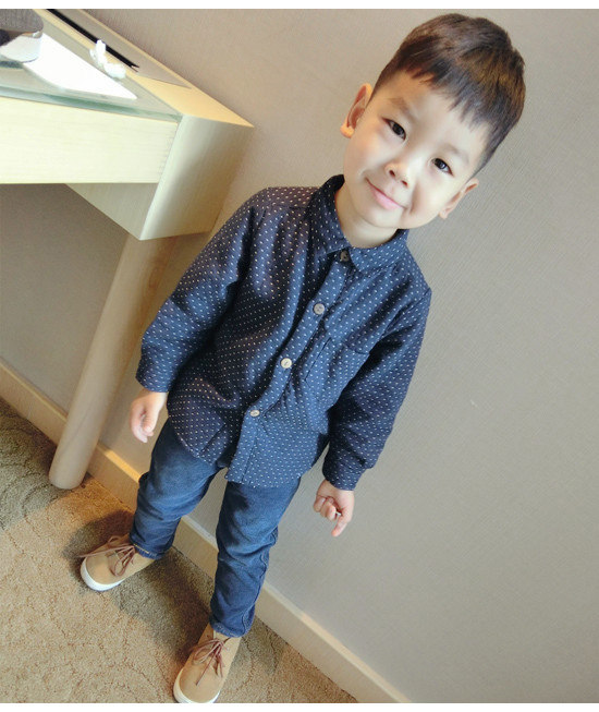 Chemise garcon à manche longue - Ref 2075200 Image 21