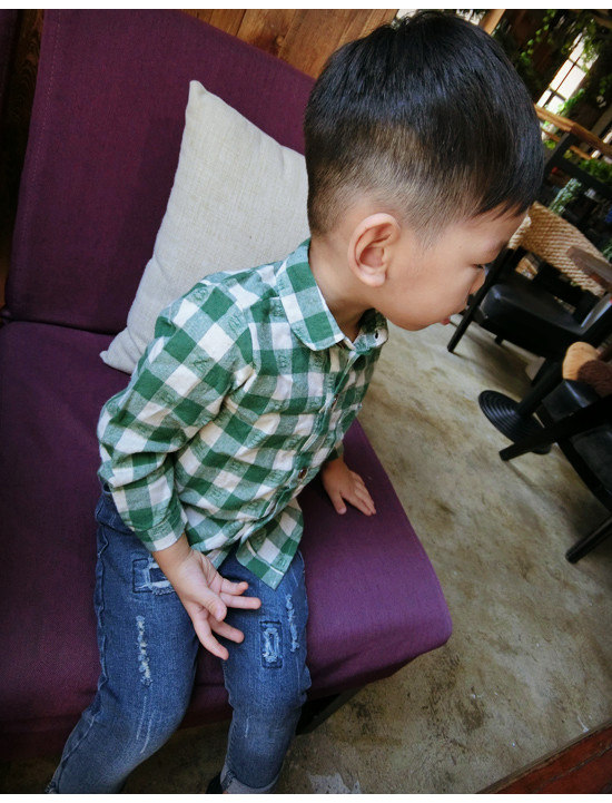 Chemise garcon à manche longue - Ref 2075485 Image 19