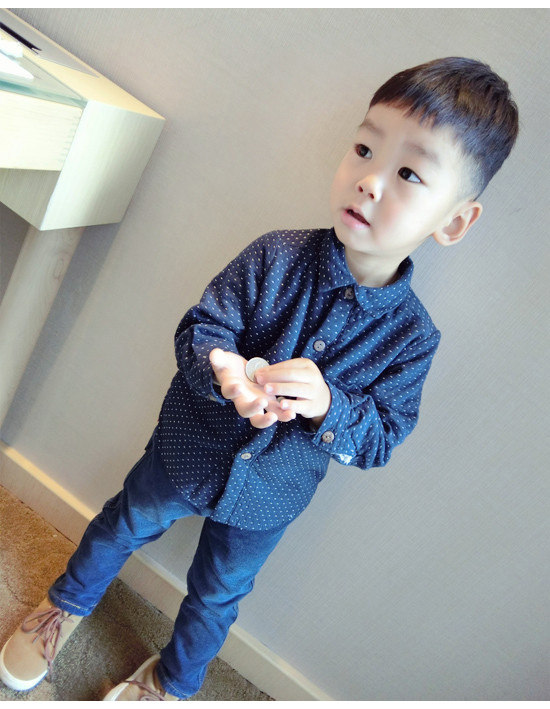 Chemise garcon à manche longue - Ref 2075200 Image 20