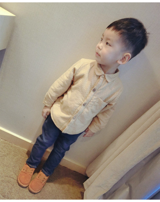 Chemise garcon à manche longue - Ref 2075200 Image 26