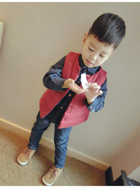 Chemise garcon à manche longue - Ref 2075200 Image 23