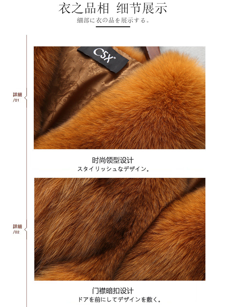 Manteau de fourrure femme - Ref 3174618 Image 10