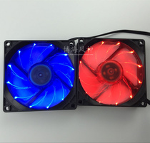 Nick Cool 9cm luminous fan ultra-quiet with LED light 4-pin PWM temperature control CPU radiator replacement fan