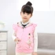 Áo vest bé gái mùa xuân và mùa thu mỏng phần 5 - 7 tuổi