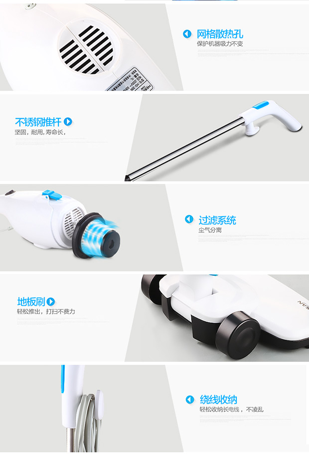 robot hút bụi medion 19510 Máy hút bụi Hansheng nhà mạnh mẽ im lặng cầm tay mini đa chức năng nhỏ putter cung cấp không lông HS-306 - Máy hút bụi rô bốt hút bụi lau nhà