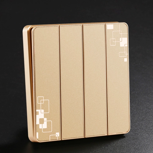 Настенный двойной переключатель, световая панель