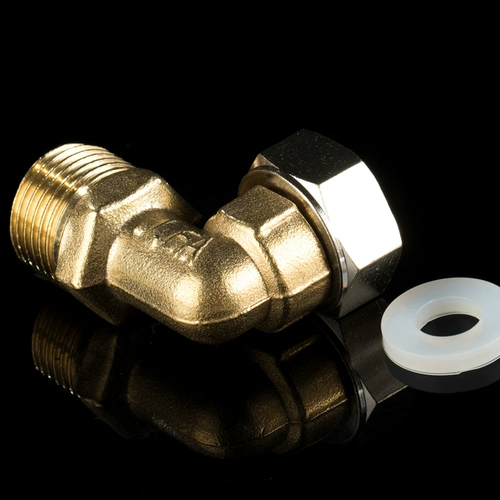 天一金牛 Полный медный водонагреватель небольшой живой соединение с наружной проволокой изогнутой водопроводной аксессуары. Разъем 4 балла сгущен