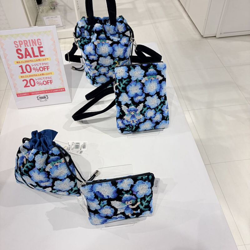 Ole Nmp Japan Feiler Blue Flower Fairy Series/Naan Sister Loves It so Much, Think about It before Buying Z