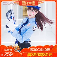 Spot Manchu Xem Tiên phong DVA Song Hana Nữ cảnh sát nhỏ da mới trang phục cosplay nữ toàn bộ đồ cosplay hầu gái