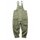 XANAX Japanese retro Ami khaki overalls men's P44 loose suspenders overalls suit women's trendy bf