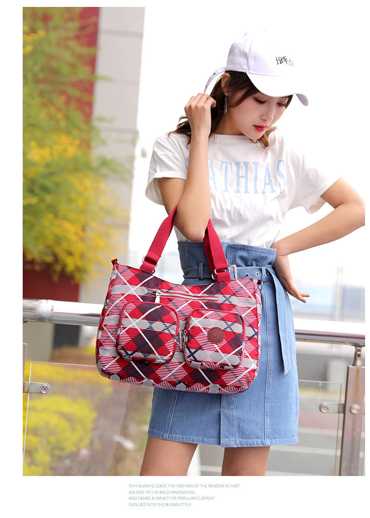 Extra Large Nylon Crossbody Bag