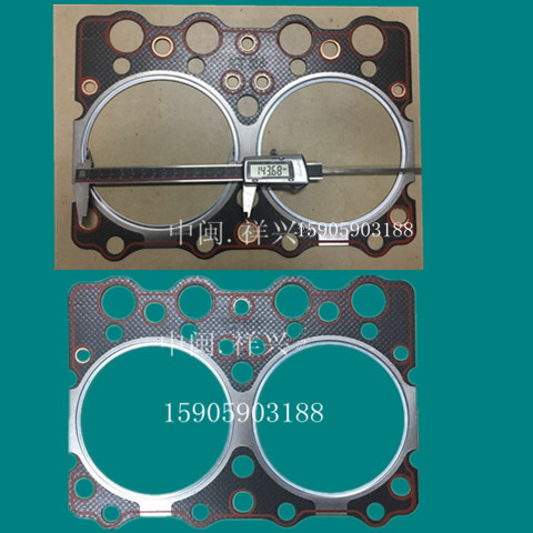 Upper Chai Dongfeng 6135 12V135 diesel engine petrol cylinder head cushion cylinder cushion cylinder bed Shenmovable dry energy Nantong flying whale