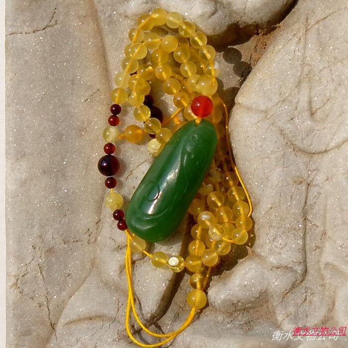 Spring = idle 0088 stocks Natural Xinjiang and Tian Yuspinach Spinach Green Beyyu Seed Stock Pendant Pekin Platinum Foetian Necklace