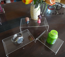 Acrylic jewelry frame U-type display cosmetic display steps footwear layered handheld display shelves