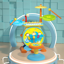 Baoli drum set childrens toys for beginners at home 2 years old and 3 dozen drum instruments baby jazz drum boys and girls gifts