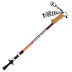 Robinson trekking cực khóa carbon siêu nhẹ telescopic stick sợi carbon gấp nạng - Gậy / gậy Gậy / gậy