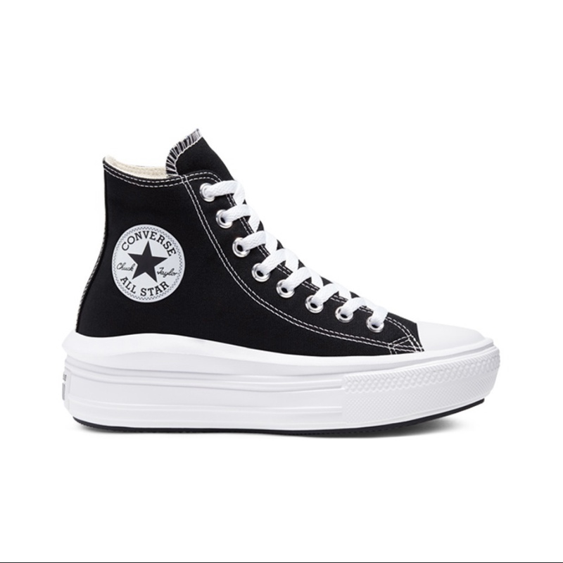Converse All Star Cloud Thick-Soled Height-Increasing White Shoes Lightweight and Versatile 568497 568498C