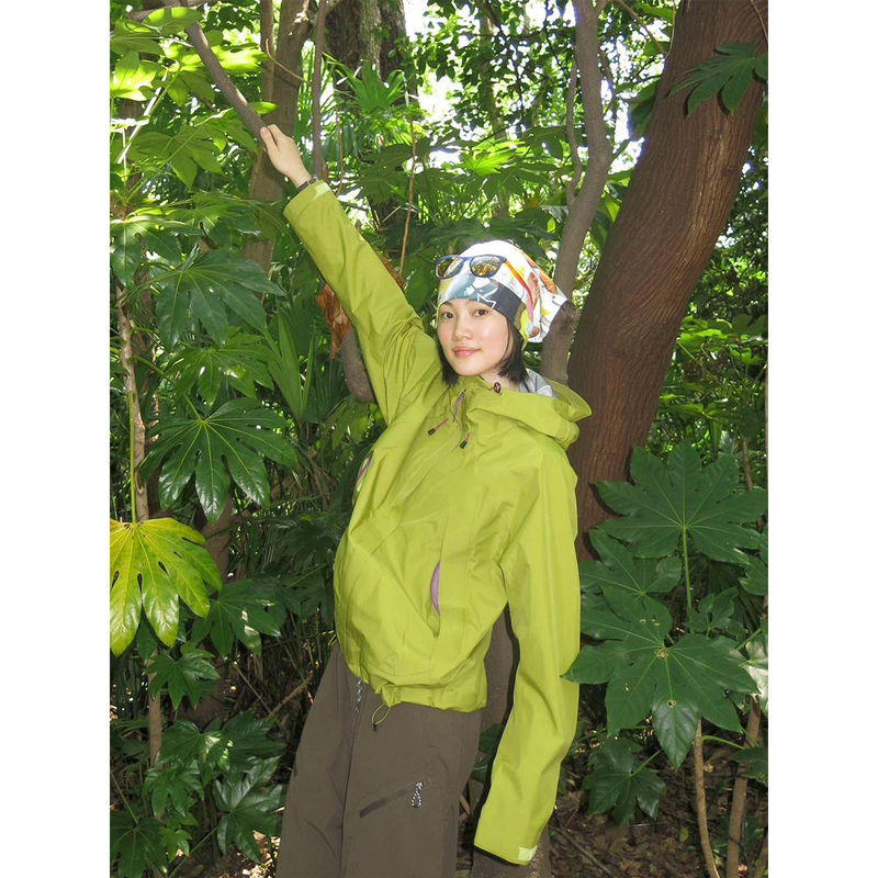 Mountain-Style Trendy Avocado Yellow Jacket for Women 2026 Spring and Autumn New Outdoor Windproof and Waterproof Couple's Hiking Clothing