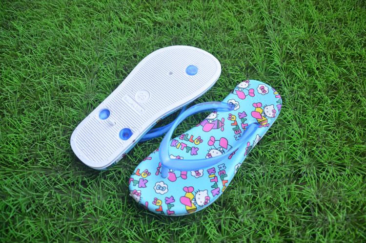 Pantoufles enfants en autre pour été - semelle caoutchouc - Ref 986235 Image 7