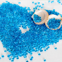 Glass Sand Fish Tank Aquarium Ornament Bottom Sand-made View aquarium glass bead Decorative Crystal Beads