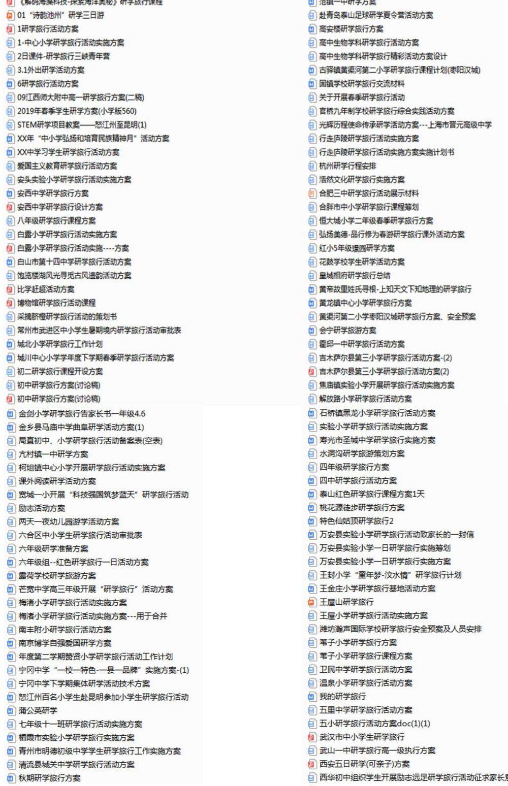 图片[4]-840份研学旅行方案-中小学生研学手册模板旅行资料总结电子预案【电商热销1456】-欢迎访问本站