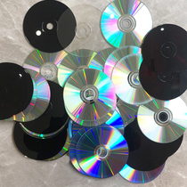 Transparent Waste Disc Black CD Used Compact Disc Gold DVD Handmade DIY Furnishing Drive Bird Disc Trim