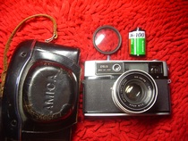 Very rare Nissan fully mechanical AMICA EYELUX1 8 large aperture fixed focus 135 paraxial film camera