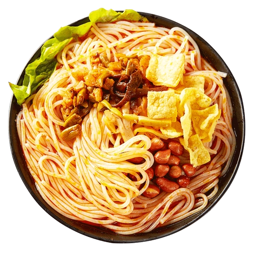 Генгру улитка порошок 8 упаковок Liuzhou Specialty Snail Lion Powder Pudge Powder Powder Sypcy Rice Loods
