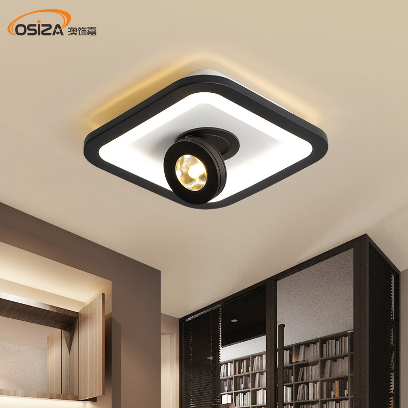 Nordic Personality Creative Luminaire Spotlight LED Ceiling Lamp Home Living Room Track Lamp Genguan Wall Walkway Light