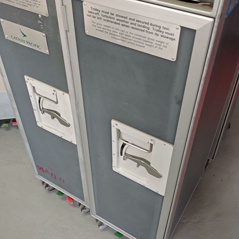 Negotiable Price - Aviation Half-Catering Trolley, Aircraft Trolley, Home Storage Box, Half-Cart Length 405 Width 301 Height 10 - Durable