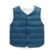 Áo phao cotton trẻ em Hàn Quốc Áo vest trẻ em giản dị Áo vest mùa thu đông cho bé cộng với quần áo nhung màu mới áo phao cho bé gái