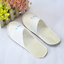 Hotel hotel room disposable supplies hotel disposable foot slippers print welcome to thick