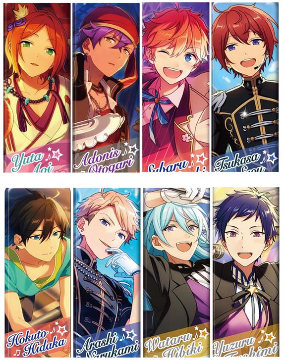 Anime ngoại vi Idol Master mờ PVC Bookmark bán buôn 8 bộ tùy chỉnh (gói) - Carton / Hoạt hình liên quan sticker đồ ăn dễ thương