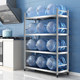 Stainless steel kitchen shelves multi-functional floor-standing shelves multi-layer storage household shelves storage cargo shelves